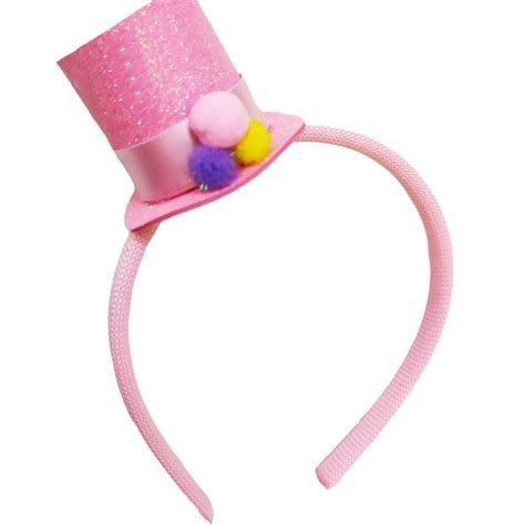 Tiara Cartola Circo Rosa Infantil Elo7 Produtos Especiais