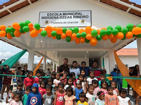 Prefeitura Inaugura A Escola Ind Gena Ozeas Ribeiro Prefeitura