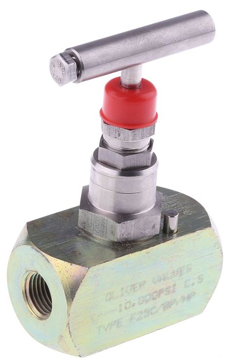 RS PRO Inline Mounting Hydraulic Flow Control Valve G 1 4 700bar 40L