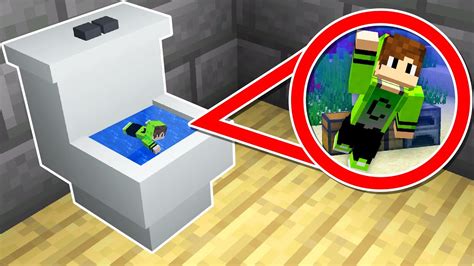 Passagem Secreta Dentro Da Privada No Minecraft Youtube