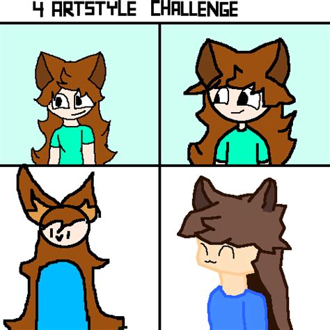 Pixilart Artstyle Challenge By Vhs Bf