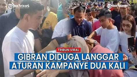 Gibran Libatkan Anak Anak Hingga Bagikan Susu Gratis Di CFD Diduga