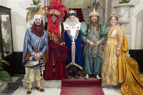 Estos Son Los Reyes Magos Cartero Real Y Estrella De Oriente De C Diz