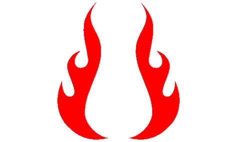 Flame Sticker Decal 069