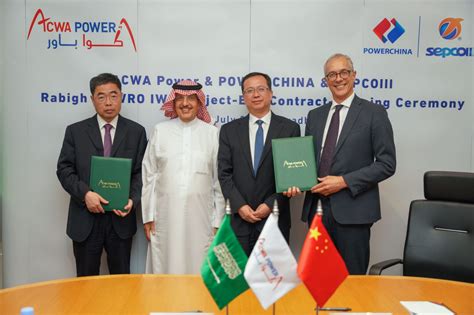 Acwa Power Awards Epc Contract For Rabigh 4 Iwp Project Doubles