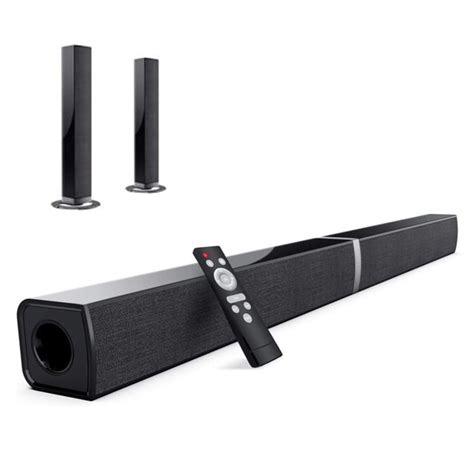 Sound Bars for TV, Bluetooth Soundbar for TV, 50W TV Sound Bar with 4 ...