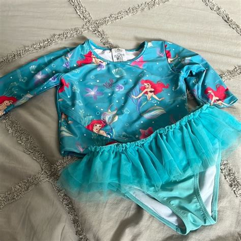 Disney Swim Disney Store Little Mermaid Bathing Suit Poshmark