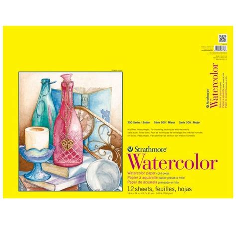 Strathmore Series Lb Watercolor Paper Pad X Wire Bound