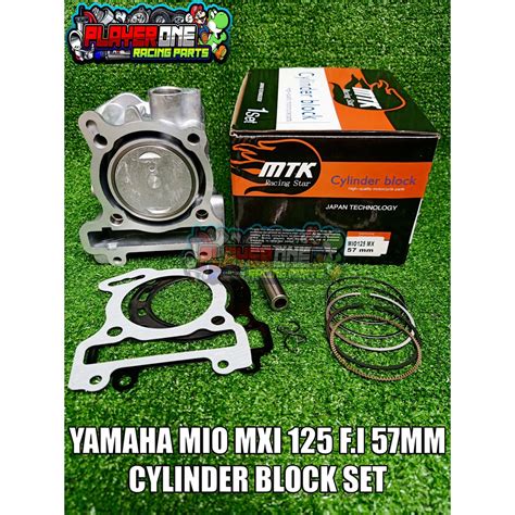 Mtk Yamaha Mio Mxi F I Mm Cylinder Block Set Shopee Philippines