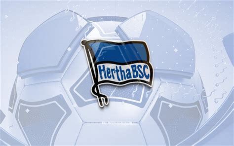 Herunterladen Hochglanz Logo Von Hertha Bsc K Blauer