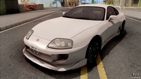 Toyota Supra JZA80 Initial D Fifth Stage for GTA San Andreas