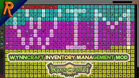 Wynncraft Inventory Management Mod Is Super Helpful On Your Wynncraft