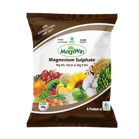 Magswin Magnesium Sulphate Kg Pouch Application Agriculture At Best