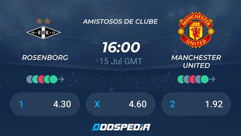 Rosenborg X Manchester United Placar Ao Vivo Palpites Estat Sticas