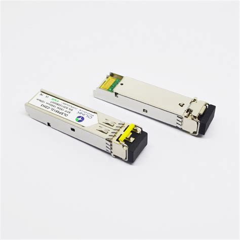 Single Mode LC 120km SFP Optical Transceivers 1 25G 1550nm Ciena Compatible