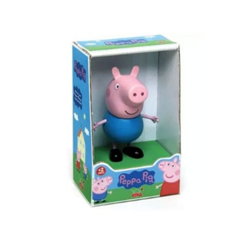 Brinquedos Bonecos Peppa Pig Boneco De Vinil George 15 Cm Elka