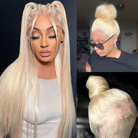 613 Blonde Full Lace Wig Straight Hd Full Lace Wig Virgin Human Hair Cheetahbeauty Hair