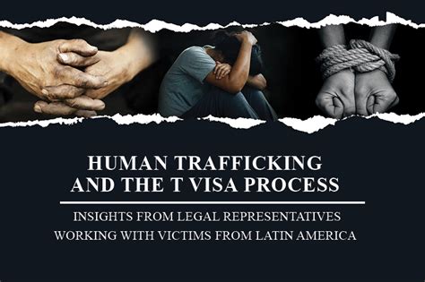 Human Trafficking And The T Visa Process Insights From Legal Representatives Working With