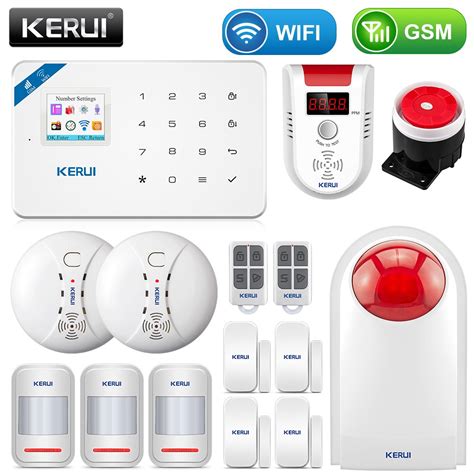 D Tecteur De Mouvement Kerui W Pouce Cran Tft Wifi Gsm Syst Me D