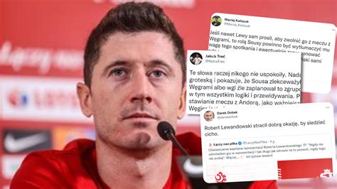 Burza W Sieci Po O Wiadczeniu Lewandowskiego Straci Dobr Okazj