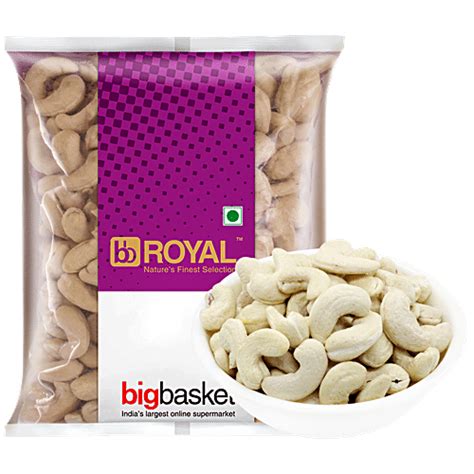 Buy Bb Royal Cashewkaju Whole Premium W210 500 Gm Online At Best Price