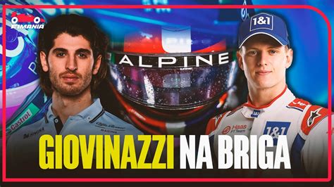 F1 SAI SCHUMACHER ENTRA GIOVINAZZI ALPINE DEFINE PILOTOS PARA TESTE