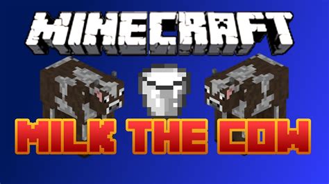 Minecraft Milk The Cow Attempts W Kiwicrafter11 Minecraft Minigame Youtube