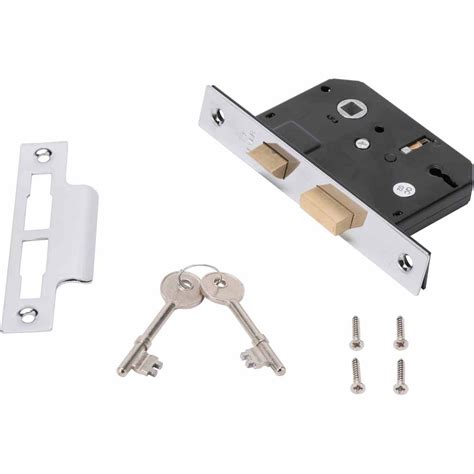 Wilko 3 Lever Mortice Sashlock 25 Inch Wilko