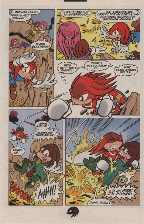 Read Online Knuckles The Echidna Comic Issue 11