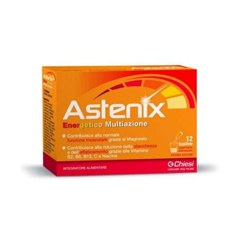 Chiesi Farmaceutici Astenix 12 Bustine Aroma Agrumi La Scienza Della