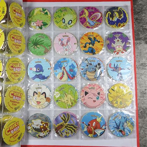 Jual Pokemon Coin Chiki Balls Tazos Koin Shopee Indonesia