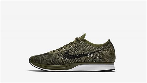 Nike Flyknit Racer Military Green