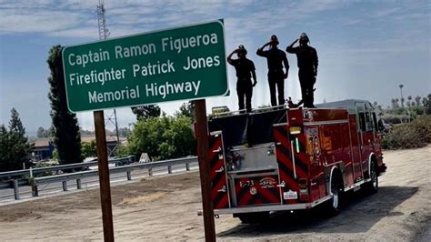 Highway dedicated to fallen Porterville fire captain and firefighter