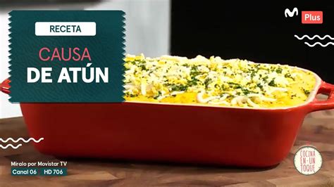 Cocina En Un Toque Receta Causa De Atún Youtube