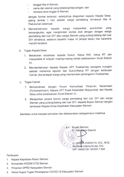 Detail Contoh Surat Tembusan Kepala Desa Koleksi Nomer