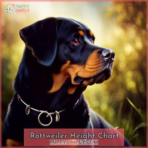 Grow Your Rottweiler Right: Weight & Height Chart for Male & Female