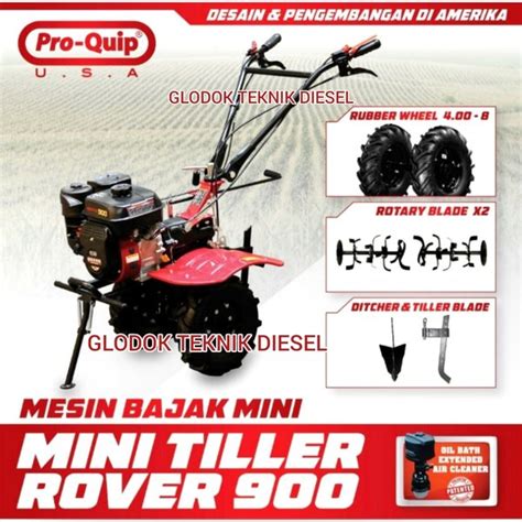 Jual Mesin Bajak Mini Atau Mini Tiller Atau Cultivator Proquip Rover