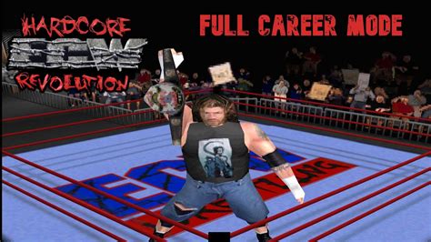 ECW Hardcore Revolution Raven Full Career Mode PS1 YouTube