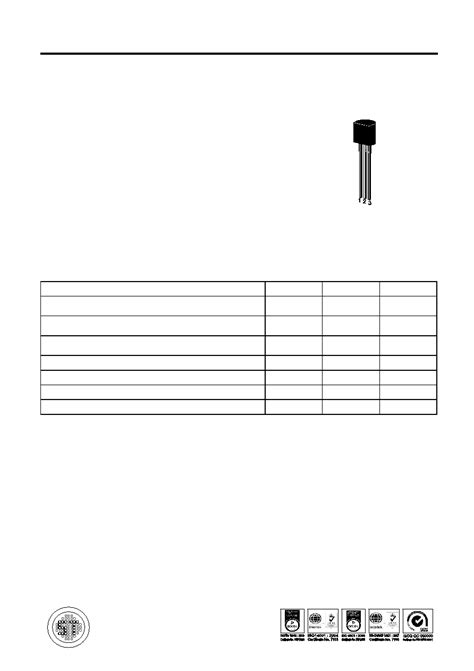 N Datasheet Pages Semtech Elec Npn Silicon Epitaxial Planar