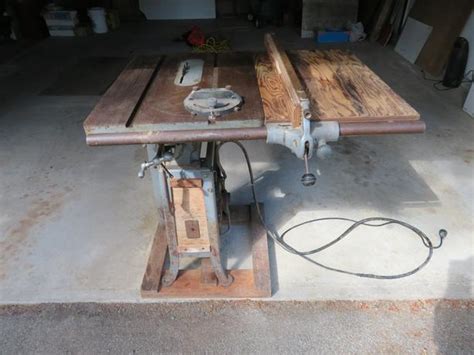 Vintage Delta Milwaukee 10 Tilting Table Saw Classifieds For Jobs Rentals Cars Furniture