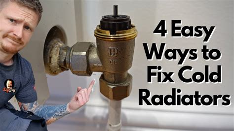 How To Fix A Cold Radiator 4 Easy Ways Diy Plumbing Youtube