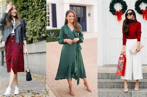 Serba Merah Dan Hijau Ini Inspirasi Outfit Natal Yang Manis Dan