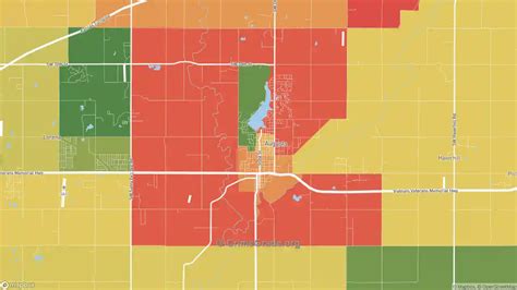 The Safest and Most Dangerous Places in Augusta, KS: Crime Maps and Statistics | CrimeGrade.org