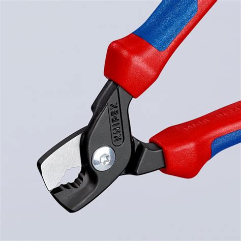 Coupe câbles StepCut Knipex 165mm cuivre alu Ø 15mm poignées bi matière