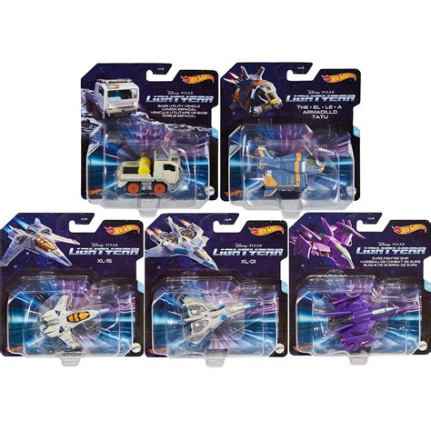 Hot Wheels Lightyear Starship Vehicles Mix Case Of