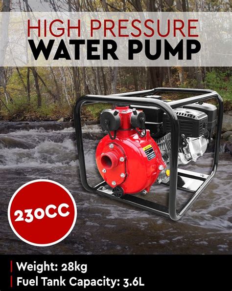 Double Impeller High Pressure Fire Fighting Water Pump 230cc Afterpay