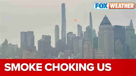 Nyc In Code Red ‘unhealthy’ Air Quality As Canadian Wildfire Smoke Sends Us Air Quality Plunging