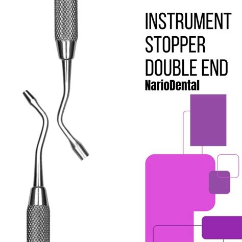 Jual Stopper Composite Cement Instrument Double End Shopee Indonesia