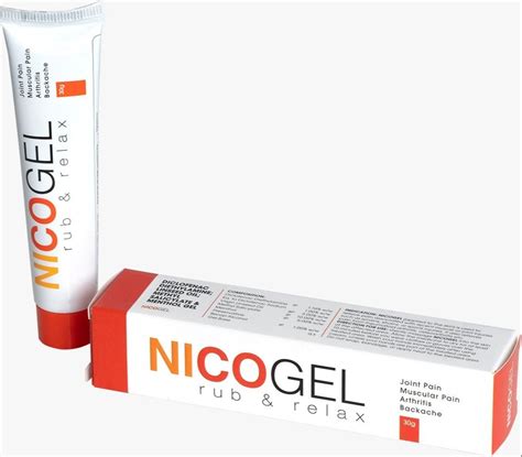 Nico Gel, Dry Skin, Packaging Size: 30 Gm at ₹ 80 in Sanand | ID ...