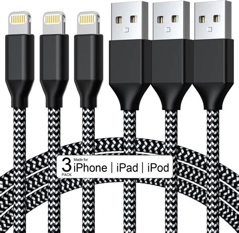 Quntis Pack Cable Lightning Iphone Mfi Certificado M Compatible Con